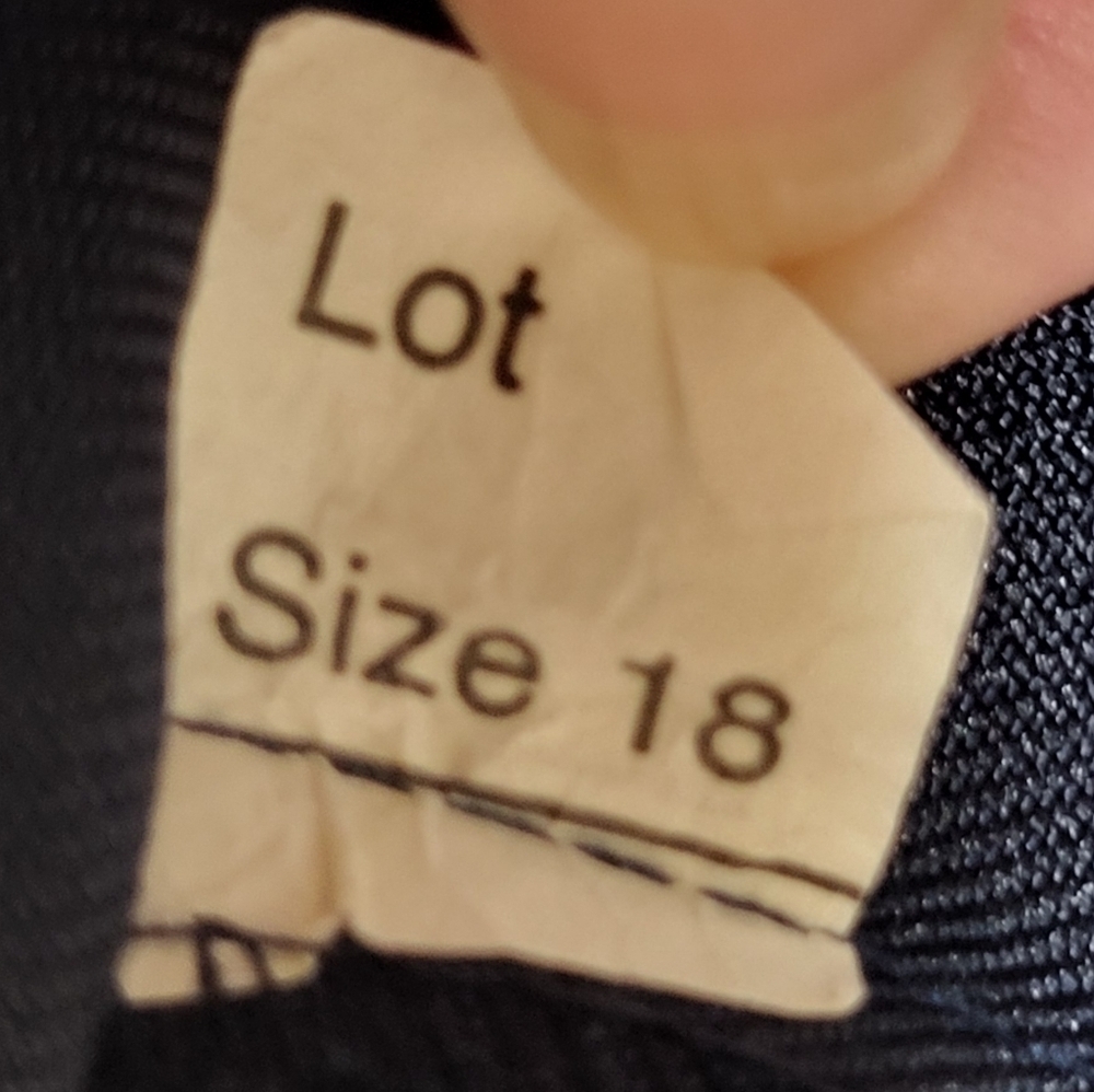 Dress Barn Blue Trousers with Relaxed Fit - Size 18 - Picture 4 of 4